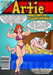 archie_andrews archie_comics cheryl_blossom muscular_female phy911 tagme