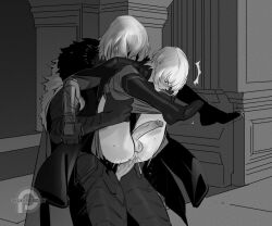 2boys anal anal_penetration anal_sex ass balls big_penis blushing boner bottomwear bottomwear_down byleth_(fire_emblem) byleth_(fire_emblem)_(male) carrying carrying_partner clenched_teeth closed_eyes clothed clothed_sex clothes clothing cum cum_in_ass cum_inside dimitri_alexandre_blaiddyd duo eye_patch fire_emblem fire_emblem:_three_houses fucked_from_behind fucked_senseless gay gay_sex genital_fluids genitals grabbing grabbing_from_behind half-dressed human human_only kukumomo legs_held_open legs_up lifting lifting_person male male/male male_only male_penetrated male_penetrating male_penetrating_male medium_hair monochrome mostly_clothed nintendo outdoor_sex outside pants pants_down pants_open pants_pulled_down penetration penis penis_out pleasure_face precum public public_use reverse_stand_and_carry_position reverse_suspended_congress rough rough_sex sex short_hair signature size_difference size_play source_request standing standing_sex taller_male teeth teeth_clenched teeth_showing thick_thighs twink uncircumcised veiny_penis video_game_character yaoi