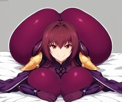 1female 1girl 1girls ai_generated big_ass big_booty big_butt fate/grand_order fate_(series) female female_only hapticmaniac scathach_(fate) sole_female tagme twitter_link type-moon