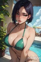 1futa 1futaballs 1futanari 1futas 1shemale ai_generated artist_name big_penis bikini black_hair breasts cock commission dick dickgirl erect_penis erected_penis erection futa_balls futa_only futa_sans_pussy futanari futarush green_bikini green_eyes large_cock large_penis naked naked_futa naked_futanari nsfw nude_futa nude_futanari patreon patreon_username penis pool riot_games shemale short_hair solo solo_futa sultryspark valorant video_game video_games viper_(valorant)