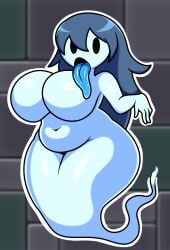 1girls belly belly_button big_ass big_butt big_tongue blue_tongue completely_nude completely_nude_female fat_ass female female_only full_body ghost ghost_girl jutsapostion mob_face naked naked_female no_nipples nude nude_female slightly_chubby solo solo_female spooky's_house_of_jump_scares spooky_(shojs) tagme tongue tongue_out