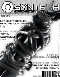 absurd_res ambiguous_gender anthro anthro_only black_latex blindfold bondage bound bounddev clothing cover headgear headwear hi_res hood humanoid latex latex_clothing latex_headwear latex_hood latex_tentacles magazine magazine_cover magazine_title restrained restrained_by_tentacles sensory_deprivation sensory_deprivation_hood solo solo_focus tentacle tentacles_everywhere