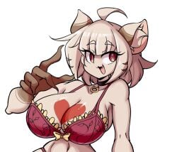 1girls big_breasts bra breasts cleavage feline felis_(lucyfercomic) female furry huge_breasts lingerie lucyfercomic original tagme