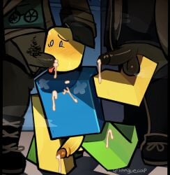 3boys blowjob cum cum_in_mouth cumming forsaken_(roblox) gay gay_sex jason_(forsaken) noob_(forsaken) noob_(roblox) roblox roblox_game robloxian sabobonds slasher_(forsaken) threesome yaoi