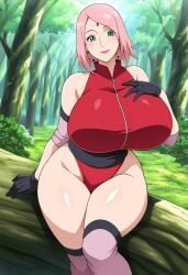 ai_generated bimbo dan16369336 female milf naruto naruto_(series) sakura_haruno shonen_jump shueisha tagme twitter_link weekly_shonen_jump weekly_shounen_jump