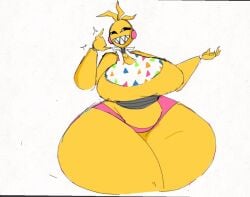 toy chica (fnaf) from five nights at freddy's