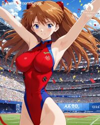 ai_generated asuka_langley_sohryu cougwe neon_genesis_evangelion neopn_genesis_evangelion olympics paris_2024 stable_diffusion