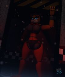 3d female female_only five_nights_at_freddy's fnaf freddy_(fnaf) nightbotgrey rule_63 video_games