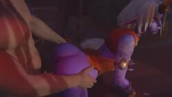 1080p 3d animated apple_butt ass ass_jiggle bent_over bent_over_table big_hips big_penis breasts bubble_butt butt butt_jiggle curvy desk erection from_behind functionally_nude grabbing_hips horn human human_penetrating humanoid_penis jiggle league_of_legends long_hair male male/female midriff mostly_nude muscular muscular_male navel no_sound nude nude_male open_mouth penetration penis pointy_ears ponytail purple_lips purple_nails purple_skin rougenine sex slim soraka standing standing_sex straight tattoo thick_lips thick_penis thin_waist thrusting vaginal vaginal_penetration very_long_hair video white_hair wide_hips yellow_eyes