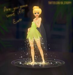 blonde_hair fairy fairy_dust ok_stroppy tinker_bell