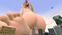 1girls 3d ahe_gao animated feet giantess large_ass lucky_chloe mp4 qv_gts soles sound tagme tekken thick_ass video voluptuous