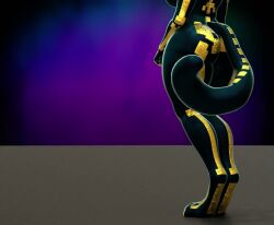 1 ass boobs cat_ears cat_tail female_only fortnite fortnite:_battle_royale girl lying lying_on_ground pumpkin_head rear_view spice_(fortnite) tagme video