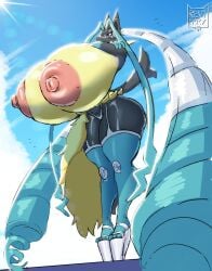 lucario from game freak by revifrry