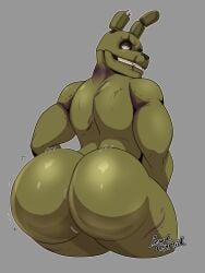 springtrap from five nights at freddy's by lewdcryptid