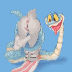 gary de'snake from disney by smittenpuppy