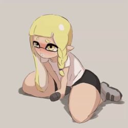 1futa adorable animal_humanoid animated anthro artificial_vagina cephalopod cephalopod_humanoid clothed clothing cute dippsheep futa_only futanari gif humanoid humanoid_penis inkling inkling_girl kneeling light-skinned_futanari light_skin mask_(marking) masturbation mostly_clothed new_agent_3_(splatoon) nintendo onahole pale_skin penis pointy_ears pseudo_hair sex_toy shorts solo spandex_shorts splatoon splatoon_(series) splatoon_3 squid tentacle tentacle_hair thick_thighs thighs veronika_(splatoon) wide_hips yellow_eyes yellow_hair