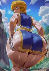 abs ai_generated bara big_pecs blush gay hunter_x_hunter kurapika large_pectorals male male_focus male_only muscular muscular_male muscular_sub naked naked_male nomi_kai nude nude_male pecs pectorals submissive submissive_male sweat sweatdrop sweating sweaty sweaty_body tagme yaoi
