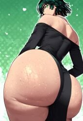 ai_generated ass ass_focus big_ass big_breasts big_butt big_thighs black_hair breasts bubble_ass bubble_butt butt_focus dress enormous_ass enormous_breasts enormous_butt enormous_thighs fat_ass fat_butt female female_focus female_only fubuki_(one-punch_man) green_hair high_collar huge_ass huge_breasts huge_butt huge_thighs jewelry massive_ass massive_breasts massive_butt massive_thighs necklace off_shoulder one-punch_man short_hair solo solo_female solo_focus sweat sweaty sweaty_body sweaty_butt taut_clothes thick thick_ass thick_butt thick_thighs thighs zeca997