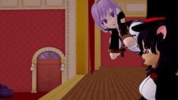 3d femboy funny gif hiderlink20 koikatsu magic magic_penis magic_trick magician magician_hat mouse mouse_ears penis_awe penis_in_mouth shocked shocked_expression stage