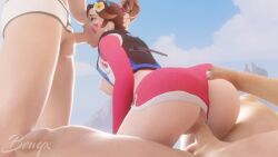 1girls 2boys 3d alternate_costume animated areola ass beach bewyx big_ass big_penis blizzard_entertainment breasts_out butt clothed_sex d.va dat_ass dat_pussy dolphin_shorts exposed_pussy face_fucking fellatio female korean large_ass large_breasts large_penis light-skinned_female light-skinned_male male moaning mp4 nipples no_bra no_panties oral oral_sex overwatch panties panties_aside petite reverse_cowgirl_position riding sex short_playtime shorter_than_30_seconds shorts sound thick_ass thick_thighs threesome throat_fuck topless vaginal_penetration vaginal_sex video voluptuous waveracer_d.va