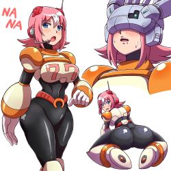 ass big_ass mega_man mega_man_x nana_(mega_man) noburockman tagme