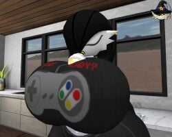 3d 3d_(artwork) big_breasts breasts charlotte_(zer0264) cleavage gardevoir huge_breasts pokemon pokemon_(species) second_life tagme thick_thighs wide_hips zer0264