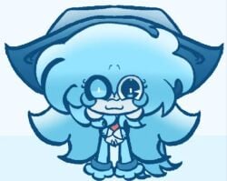 blue_body blue_eyes blue_fur blue_hair blue_skin exposed_breasts exposed_nipples exposed_pussy gorilla_tag gtag gtag_porn gtag_sex ibispaintx monkey tits vr