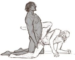 2026 2boys arm_hair balls ballsack belly belly_button black_hair blush blush_lines blushing cecil_stedman chest chest_hair cock dark-skinned_male dark_skin dick erect_penis erection facial_hair fist gay gay_male gay_sex hair invincible invincible_(comics) invincible_(tv_series) leg_hair legs legs_apart legs_spread light-skinned_male light_skin male male/male male_only male_penetrated male_penetrating male_penetrating_male mature mature_male nipples original_character pubes pubic_hair scar short_hair simple_background spread_legs white_background white_hair yaoi