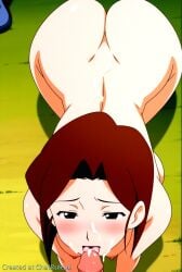 1boy1girl ai_generated big_ass big_breasts breasts chidori_tenryou cock cum cum_in_mouth cum_on_body cum_on_breasts cum_on_face cumshot curvy curvy_female female huge_ass huge_breasts large_ass large_breasts male mature mature_female medabots penis penis_on_face pov sexy sexy_body sexy_pose tongue tongue_out viewed_from_above