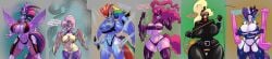 absurd_res alter_ego anthro anthrofied applejack_(mlp) areola belt big_breasts bimbo black_latex bodysuit breasts cleavage clothed clothing corrupted corruption cuff_(restraint) dildo earth_pony english_text equid equine female fili-second_(mlp) fluttershy_(mlp) friendship_is_magic genitals hair handcuffs hasbro hi_res high_ponytail horse hypnosis latex latex_clothing latex_skinsuit legwear long_image mammal mask masked_matter-horn_(mlp) medial_ring metal_cuffs mind_control mistress_mare-velous_(mlp) my_little_pony nipple_piercing nipples patreon_logo patreon_username piercing pinkie_pie_(mlp) pony ponytail power_ponies_(mlp) pussy radiance_(mlp) rainbow_dash_(mlp) rarity_(mlp) restraints rope saddle_rager_(mlp) sex_slave sex_toy skinsuit slave spiked_belt spikes stockings supervillain text thebigbadwolf01 tight_clothing torn_clothing twilight_sparkle_(mlp) wide_hips wide_image zapp_(mlp)