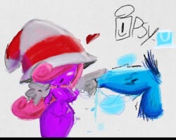 1futa 1girls 2d 2d_(artwork) alternate_body_type blushing cum cum_string disembodied_penis gloves heart_symbol hearts_around_head mario_(series) musky_cock naked naked_female nasty_cock no_nipples o_face paper_mario paper_mario:_the_thousand-year_door pink_hair precum_drip precum_string princess_boo_(psychone) psychone purple_body self_upload shadow_siren sweat swirly_hair touching_penis vivian_(paper_mario) wii_u witch_hat