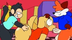 anal anal_sex animated blowjob canine chesterde chesterde_(oc) gay gay_sex musi_cassie oral oral_sex scratch_(tadc) scratch_(the_amazing_digital_circus) sound sound_edit soups_(superiorfox) tagme the_amazing_digital_circus threesome video