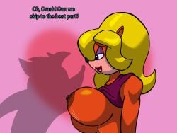 2026 2026s activision anthro_on_anthro bandicoot bandicoot_girl bandicoot_humanoid blonde_female blonde_hair breast_sucking breasts_out breasts_out_of_clothes crash_(series) crash_bandicoot crash_bandicoot_(series) naughty_dog nipple_sucking obscured_partner pointy_ears tawna_bandicoot topless wanting_more