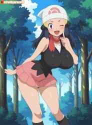 1girls ai_generated aindroidparanoid ass big_ass big_breasts big_butt breasts busty butt curvy cute dawn_(pokemon) fat_ass female female_only hair hi_res hips huge_breasts human large_ass large_breasts legs narrow_waist nipples pokemon slim_waist solo tagme thick_ass thick_thighs voluptuous waist wide_hips