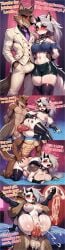 ai_generated ass ass_grab balls big_ass big_balls big_boobs big_breasts big_cock big_penis boobs breasts bulge bulge_through_clothing bulge_under_clothes canine_penis cock cock_in_pussy cocky69 comic_page cum cum_drip cum_in_pussy cum_inside cumming cumming_in_pussy cumming_inside cumming_while_penetrating cumshot doggy_style english_text female fit fit_body fit_male fucked fucking full_nelson gloves helluva_boss hi_res knot knotted_penis long_cock long_penis loona_(helluva_boss) male male/female mr._wolf_(the_bad_guys) naked naked_female naked_male penis penis_in_pussy pussy sexy sexy_body sexy_female text the_bad_guys tights vagina vaginal vaginal_penetration vaginal_sex wet_pussy wolf wolf_boy wolf_ears wolf_girl wolf_tail