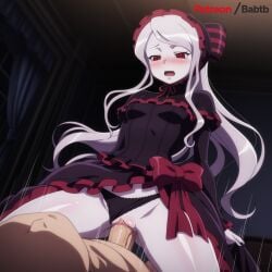 1girls after_sex ai_generated anus ass babtb big_ass blue_eyes blush breasts clothed cum female green_hair hetero_sex hi_res long_hair looking_at_viewer mammal motion_lines nipples overlord_(maruyama) penetration petite petite_body petite_female pussy red_eyes shalltear_bloodfallen small_breasts smile smiling straight thick_thighs thighs uncensored white_hair wide_hips