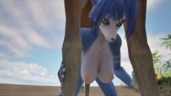1girls animated anthro cum_in_pussy cum_inside equine_penis fellatio female feral feral_on_anthro from_behind game_cg gameplay horse horsecock huge_cock imminent_sex krystal krystal_(star_fox) licking_penis rubbing_penis_on_pussy sound stomach_bulge tagme vaginal_penetration vaginal_sex video