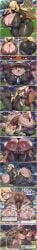 1girl 1girls after_sex ai_generated ass_grab big_ass big_breasts blonde_hair blowjob cleavage clothing comic_strip cum cum_inside cynthia_(pokemon) dark-skinned_futa deepthroat game_freak huge_ass huge_breasts huge_cock iris_(pokemon) kurora large_penis light-skinned_female makeup_running mating_press nintendo nipples paizuri pokemon pokemon_bw pokemon_dppt size_difference tagme torn_clothes vaginal_penetration veiny_penis