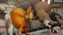 3boys 3d 3d_(artwork) 3d_model anthro ass ass_focus balls big_ass big_penis blender brown_fur diorenders dumptruck_ass eating_ass epic_games femboy fennix_(fortnite) fletcher_kane fortnite fox furry head_between_ass huge_ass hyper_ass male male/male male_only naked orange_fur penis video_game_character wendell_(fortnite) white_fur wolf