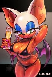 1girls ai_assisted ai_edit ai_generated animal_ears animal_tail anthro arm_behind_head armpit armwear bat bat_girl bat_wings big_breasts bikini bimbo blue_eyeshadow breasts cleavage clothing drink edit eyeshadow female female_only glass green_eyes grok half-closed_eyes holding_drink huge_breasts lib_100 mole mole_under_eye nail_polish nails pink_nail_polish pink_nails rouge_the_bat sega skimpy small_bikini solo solo_female sonic_(series) sonic_the_hedgehog_(series) tail thick_thighs thighs thong thong_bikini white_dress wine_glass wings