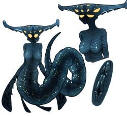 female female_focus female_only game ghost_leviathan monster monster_girl sea subnautica vagina