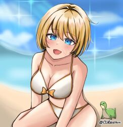 1:1 1girls 2d 2d_(artwork) 2d_artwork bare_arms bare_belly bare_chest bare_hands bare_hips bare_legs bare_midriff bare_navel bare_shoulders bare_skin bare_thighs belly bikini bikini_bottom bikini_only bikini_top blonde blonde-haired_female blonde_female blonde_hair blonde_hair_female blue-eyed_female blue_eyes blurred_background blurry_background blush_face blush_lines blushing blushing_at_viewer blushing_female blushing_lines breasts cleavage collarbone cul82877514 digital digital_art digital_drawing digital_drawing_(artwork) digital_media digital_media_(artwork) drawing exposed_arms exposed_belly exposed_chest exposed_hips exposed_legs exposed_midriff exposed_navel exposed_shoulders exposed_skin exposed_thighs eyebrows_visible_through_hair female female_focus female_only flushed flushed_face halterneck hololive hololive_english large_breasts lean_figure looking_at_viewer narrow_waist open_mouth open_mouth_smile parted_lips short_hair shoulders sitting slender_body slender_waist slim_female slim_waist smile smiley_face smiling smiling_at_viewer solo string_bikini swimsuit swimwear thighs tongue upper_body virtual_youtuber vtuber vtuberfanart watson_amelia white_bikini white_bikini_bottom white_bikini_top white_swimsuit white_swimwear