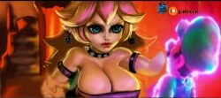 big_breasts boob_window bowser bowsette breasts busty carcl3_owe cleavage commissions_open edit edited enormous_breasts giant_breasts gigantic_breasts ginormous_breasts huge_breasts large_breasts luigi mario_(series) massive_breasts piercing rule_63 screenshot_edit super_mario_bros._(2023_film) voluptuous voluptuous_female