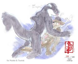 fennec_(artist) furry gay orca otter toumal