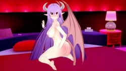 1female 3d 4k 4k_resolution alma_elma areolae ass body_markings breasts butt_blush calves hi_res highres horns koikatsu laying_down mon-musu_quest! monster_girl monster_girl_quest monster_girl_quest_paradox naked nipples nude purple_hair queen red_eyes solo succubus succubus_horns succubus_queen succubus_tail succubus_wings tail thighs uncensored wings