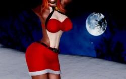 big_breasts blonde_hair blowjob cheating cheating_wife doggy_style furry human_on_anthro married married_woman red_hair reindeer santa_claus tagme the_klub_17 tk17 video