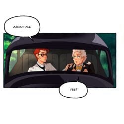 aziraphale crowley gay good_omens