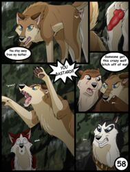 aleu balto comic feral furry jenna kodi steele