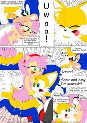 amy_rose anal anthro female fur furry_bomb gullteerod hedgehog karate_akabon male sonic_(series) sonic_the_hedgehog straight tails yaoi