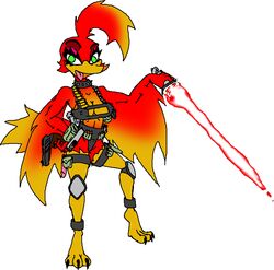 anthro banjo-kazooie breegull color female female_only kazooie rareware solo vinny_van_yiffy